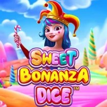 Sweet Bonanza Dice slot visual from Pragmatic Play available on sportazacasinohu.com